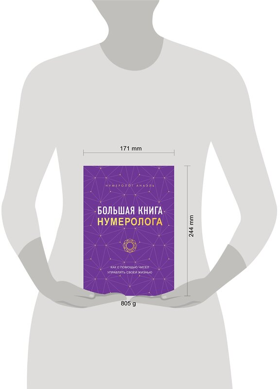 Эксмо Нумеролог Анаэль "Большая книга нумеролога" 357610 978-5-04-173595-1 