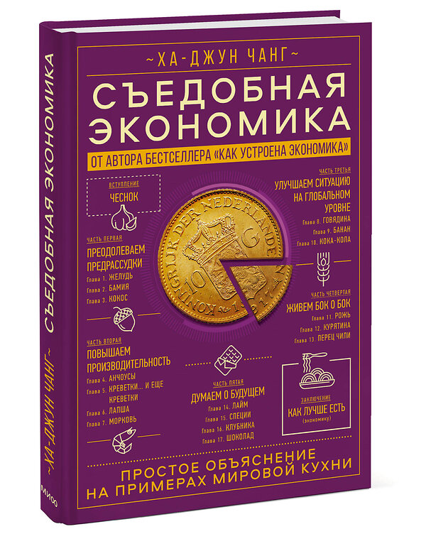 Эксмо Ха-Джун Чанг "Съедобная экономика. Простое объяснение на примерах мировой кухни" 358090 978-5-00195-839-0 