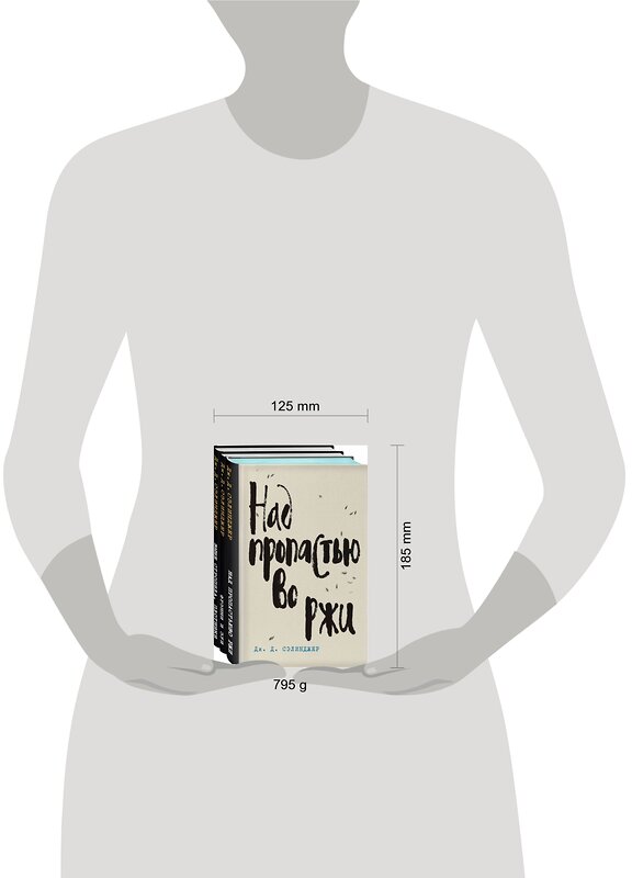 Эксмо Сэлинджер Дж.Д. "Набор Дж. Д. Сэлинджер - лучшие произведения (из 3-х книг: "Над пропастью во ржи" и "Фрэнни и Зуи" и "Выше стропила, плотники. Симор - введение")" 359026 978-5-04-178930-5 