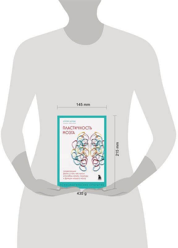 Эксмо Норман Дойдж "Пластичность мозга. Потрясающие факты о том, как мысли способны менять структуру и функции нашего мозга" 360899 978-5-04-187837-5 