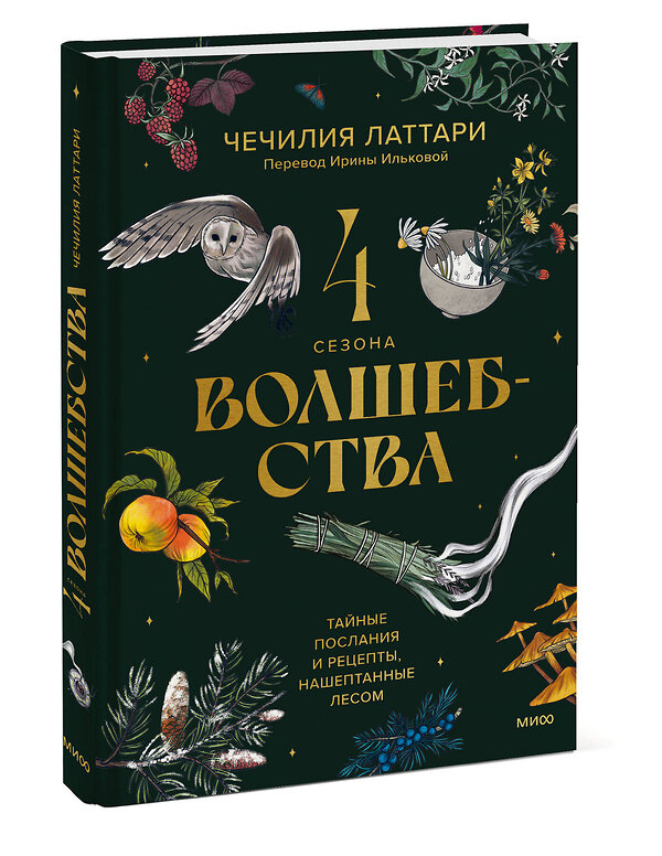 Эксмо Чечилия Латтари "4 сезона волшебства. Тайные послания и рецепты, нашептанные лесом" 361902 978-5-00214-277-4 