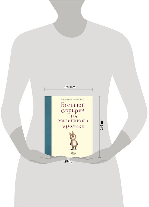 АСТ Свапна Хэддоу, Элисон Френд "Большой сюрприз для маленького кролика" 367845 978-5-17-114976-5 