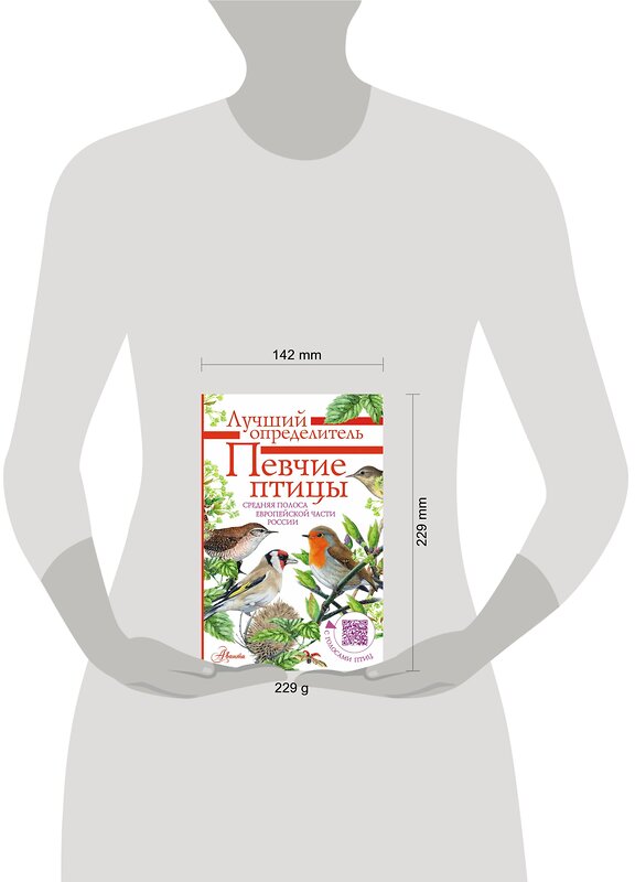 АСТ Коблик Е.А., Архипов В.Ю. "Певчие птицы. Средняя полоса европейской части России. Определитель с голосами птиц" 368578 978-5-17-114656-6 