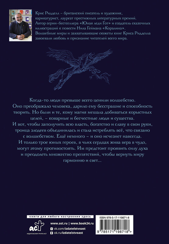 АСТ Крис Ридделл "Хроники небесных лошадок. Стражники магии" 370275 978-5-17-119871-8 