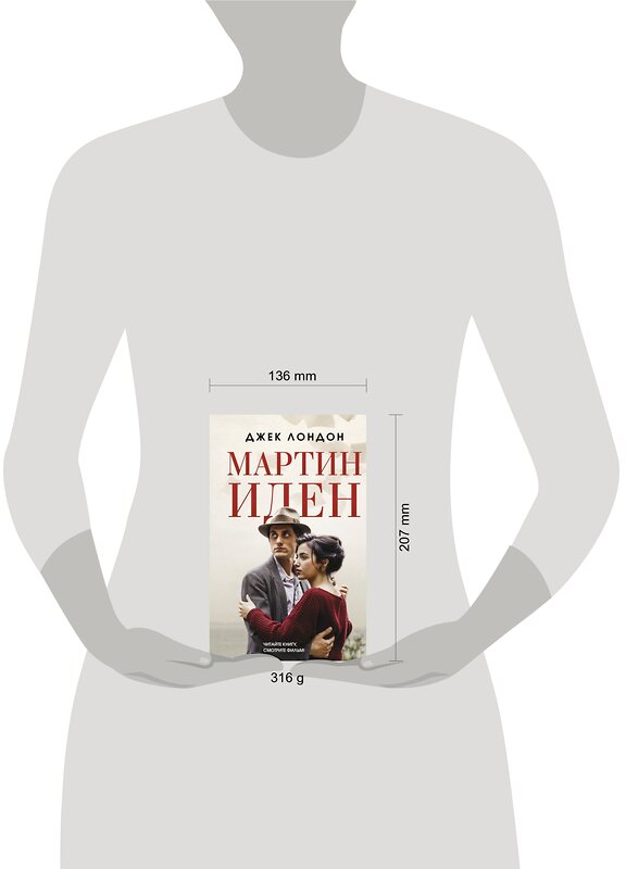 АСТ Джек Лондон "Мартин Иден" 375490 978-5-17-145308-4 