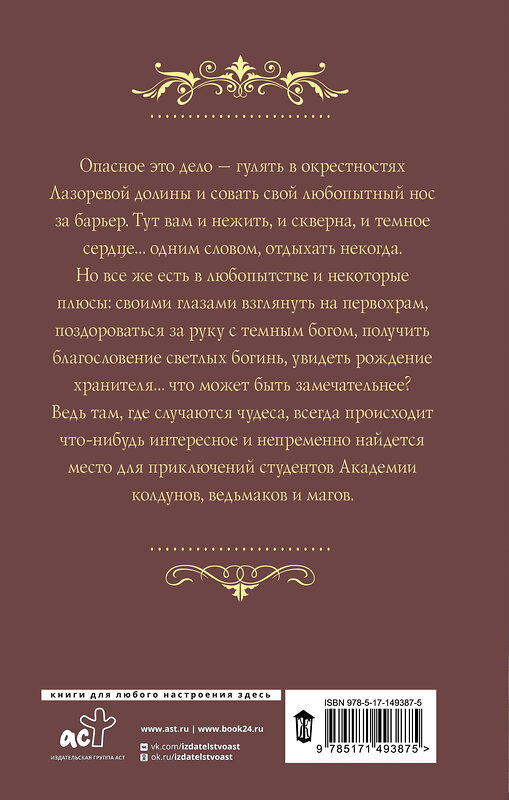 АСТ Александра Лисина "Трое из академии. Трое в долине" 378323 978-5-17-149387-5 