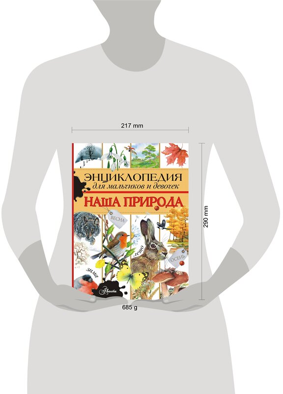 АСТ Тихонов А.В. "Энциклопедия для мальчиков и девочек. Наша природа" 379853 978-5-17-151788-5 