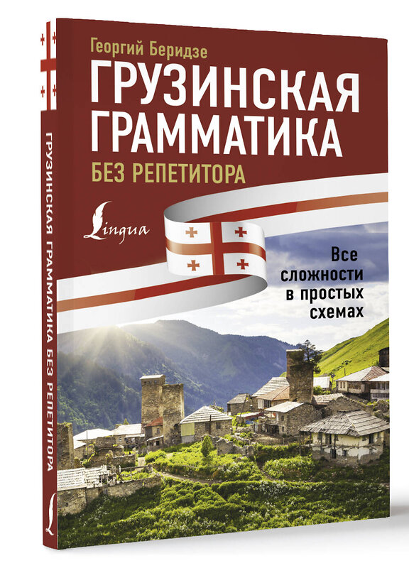 АСТ Георгий Беридзе "Грузинская грамматика без репетитора. Все сложности в простых схемах" 381246 978-5-17-154135-4 