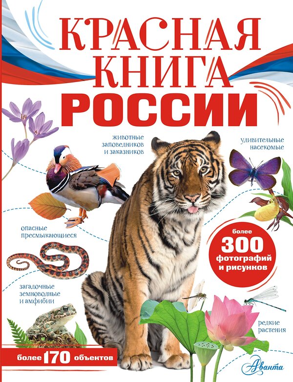 АСТ Пескова И.М., Снегирёва Е.Ю. "Красная книга России" 381830 978-5-17-155128-5 