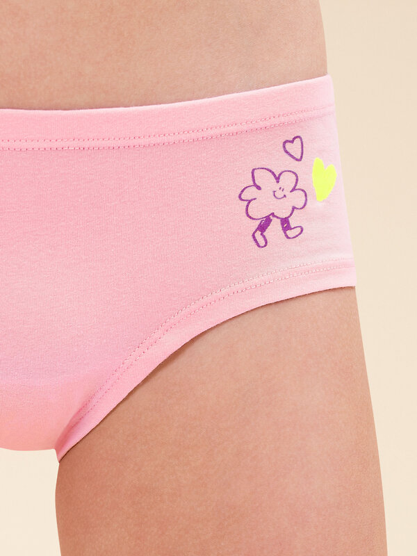 PELICAN Трусы 382848 GUHB3353/1(2) Розовый/лаймовый