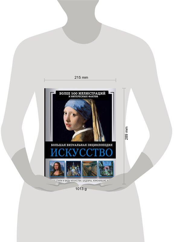 АСТ Тараканова М.В. "Искусство. Большая визуальная энциклопедия" 385361 978-5-17-157516-8 