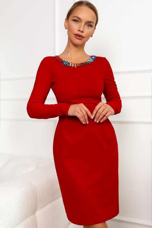 Open-style Платье 389600 6042 красный
