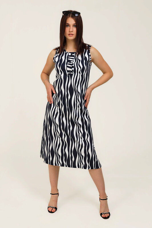 Натали Сарафан 393244 21587 синие волны