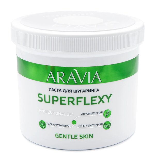 ARAVIA Professional Паста для шугаринга SUPERFLEXY Gentle Skin, 750 г/8, 398619 1090 