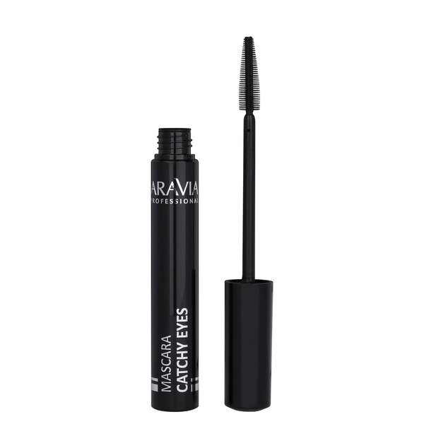 ARAVIA Professional Тушь для удлинения и подкручивания ресниц CATCHY EYES, 10 мл - 02 mascara curly/54, 398658 L002 