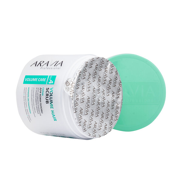 ARAVIA Professional Скраб для кожи головы для активного очищения и прикорневого объема Volume Hair Scrub, 300 мл 398710 В012 