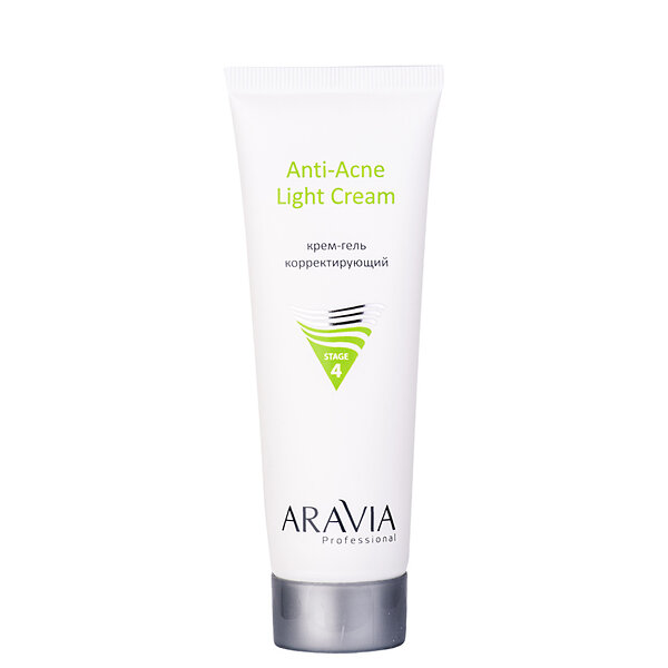 ARAVIA Professional Крем-гель корректирующий для жирной и проблемной кожи Anti-Acne Light Cream, 50 мл/15, 398828 6326 