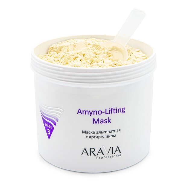 ARAVIA Professional Маска альгинатная с аргирелином Amyno-Lifting 550 мл/8, 398841 6009 