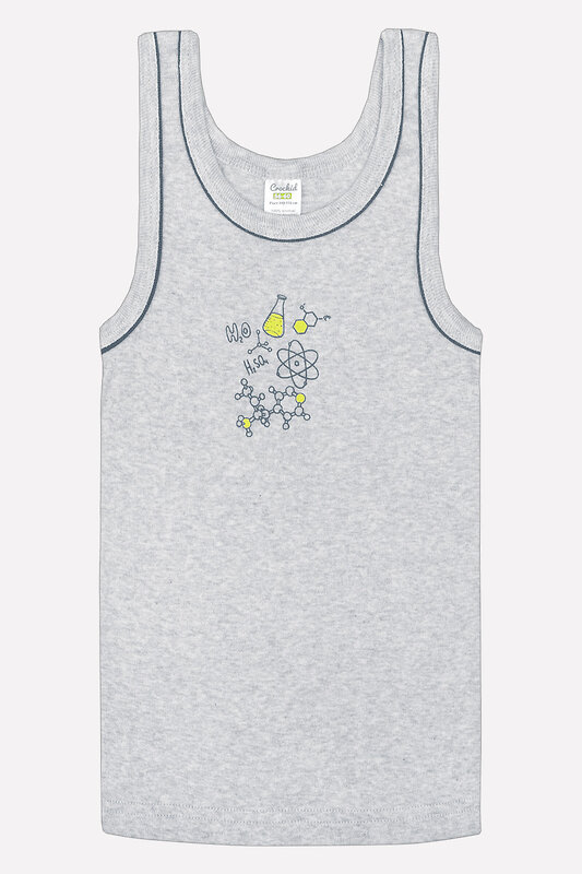 CROCKID Майка 63241 К 1068 серый