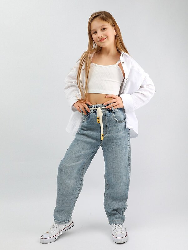 Lovey.CC Джинсы 403020 C-3117 светло-синий