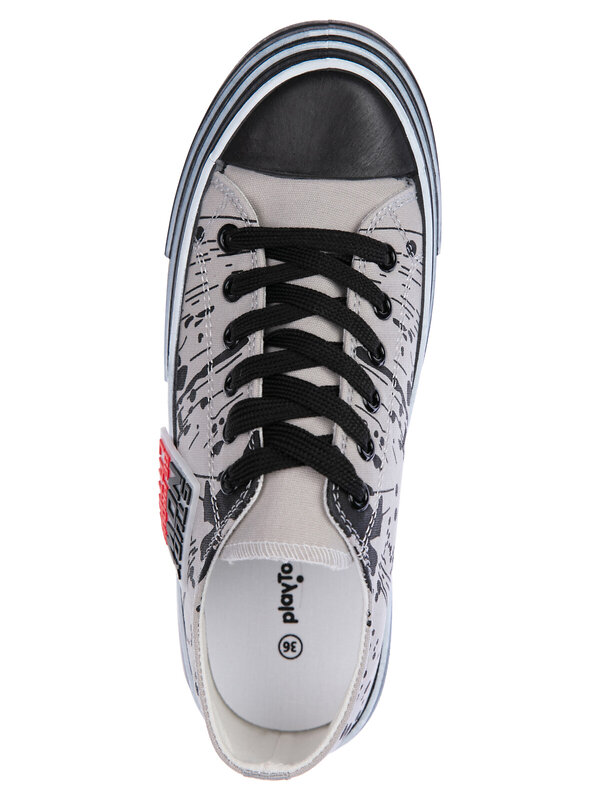 PLAYTODAY Кеды 403183 12431030 серый,черный