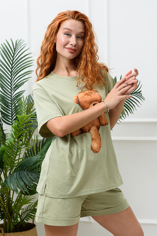 Натали Костюм 404292 040976 хаки