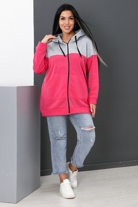 Натали Толстовка 404376 52277 розовый