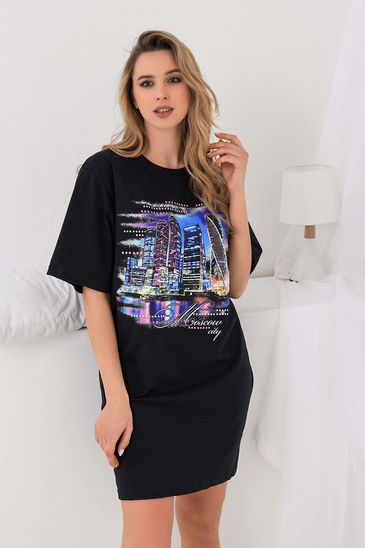 Натали Туника 404480 21582 темно-синий