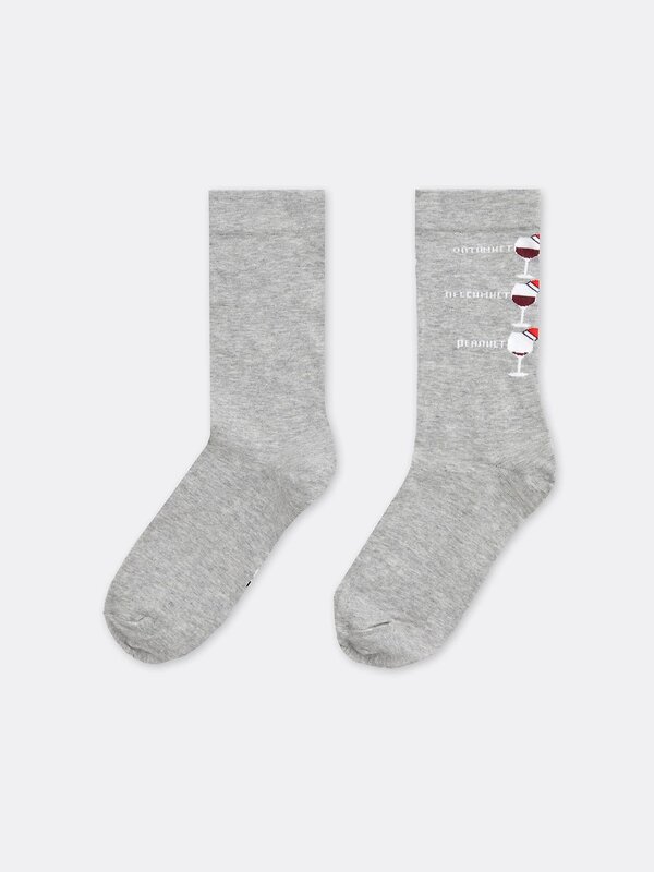 MARK FORMELLE Женские носки 404778 3008K-2185 серый меланж