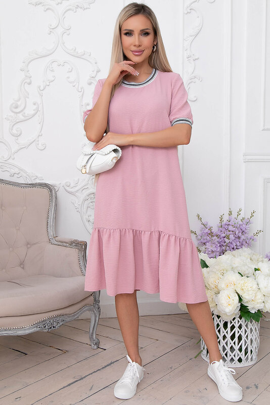 LT Collection Платье 406334 П8916 розовый