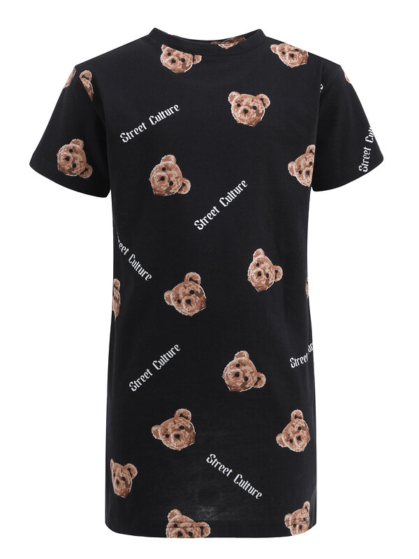 Апрель Платье 406481 1ДПК4410001н тедди на черном