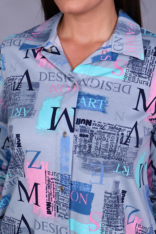 Натали Туника 407354 36568 серый