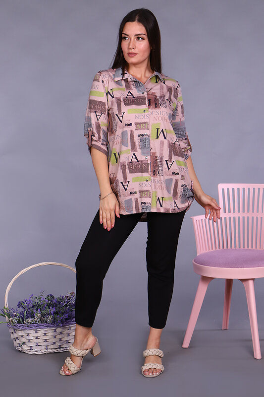 Натали Туника 407356 36568 бежевый