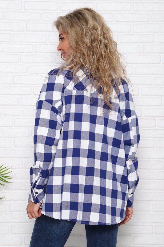 Натали Туника 407860 57045 сине-белый