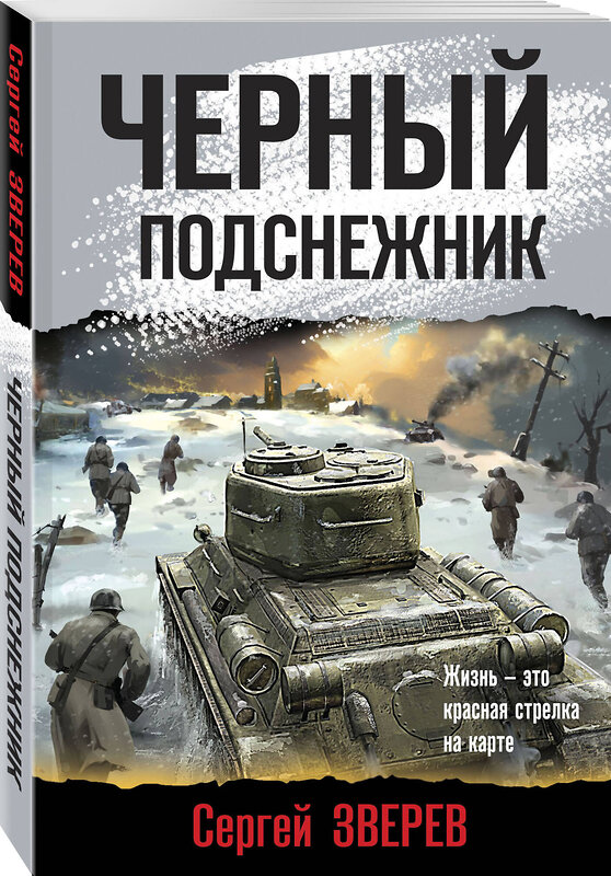 Эксмо Сергей Зверев "Черный подснежник" 411110 978-5-04-194608-1 