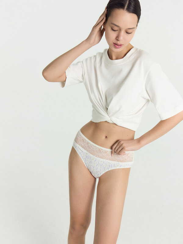 MARK FORMELLE Трусы 414150 412380 лаванда на молочном