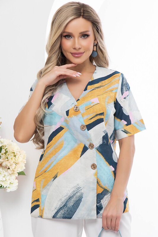 LT Collection Блуза 415756 Б10114 мультиколор