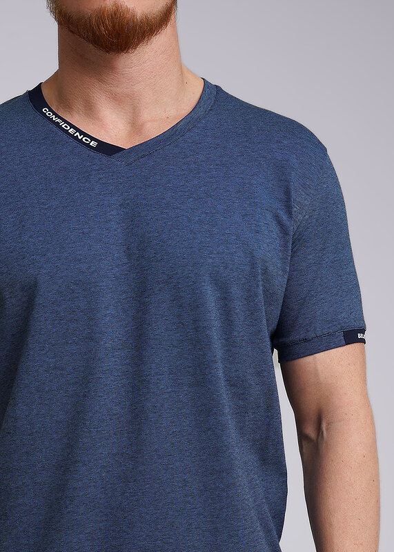 CLEVER Джемпер 415832 542150/01гн maxi_п св.голубой/чёрный