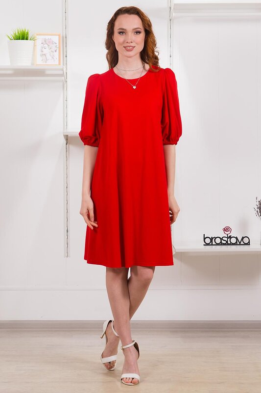 Brava Платье 417809 4809-3 ярко-красный