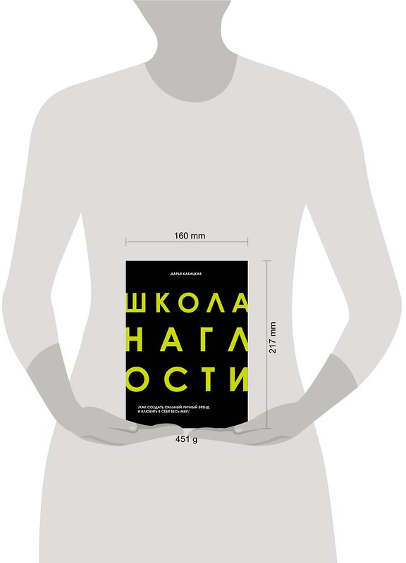 Эксмо Дарья Кабицкая "Школа Наглости. Как создать сильный личный бренд и влюбить в себя весь мир" 419210 978-5-04-108776-0 