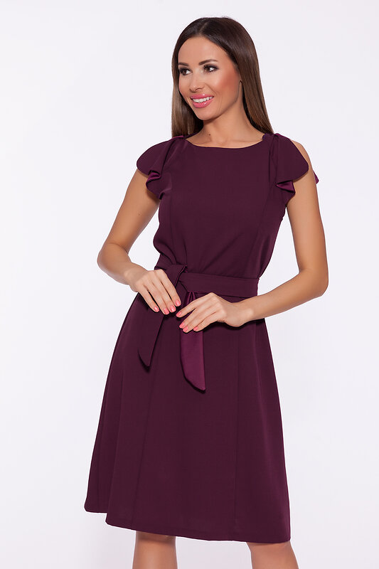 VISERDI Платье 68490 1988-цкл 4381100 Баклажановый