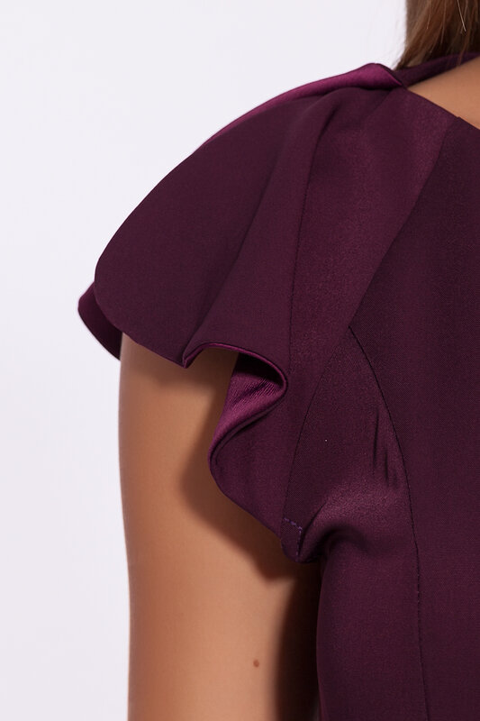 VISERDI Платье 68490 1988-цкл 4381100 Баклажановый