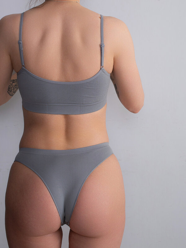 Giulia Трусы 423504 BRASILIAN BRIEFS COLORS grigio