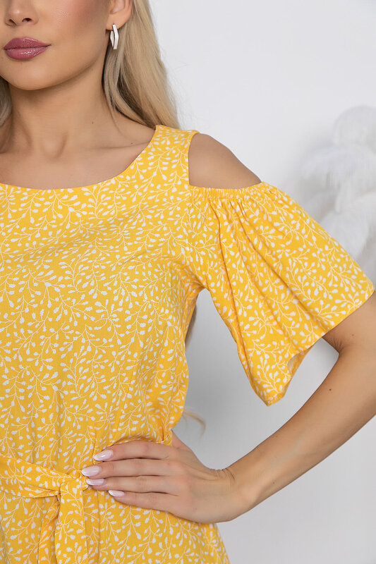 LT Collection Платье 427051 П10440 жёлтый