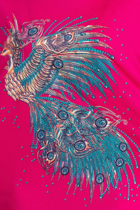 Натали Туника 427365 Туника Королева вискоза малина