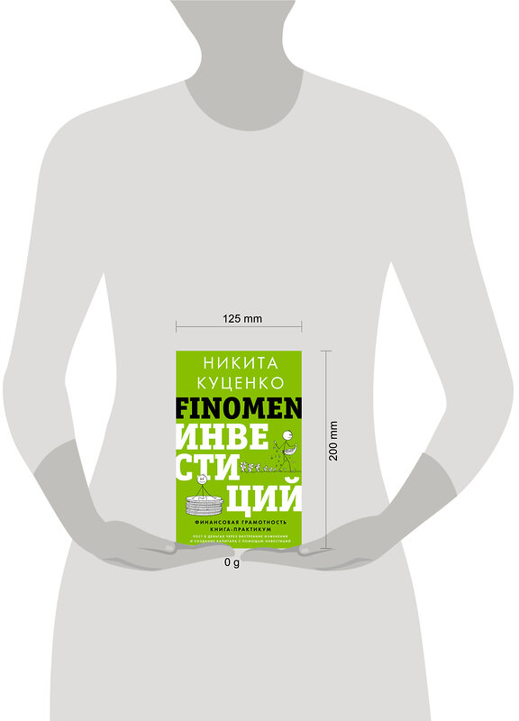 АСТ Никита Куценко "FINOMEN ИНВЕСТИЦИЙ. Финансовая грамотность (книга-практикум)" 428464 978-5-17-158147-3 