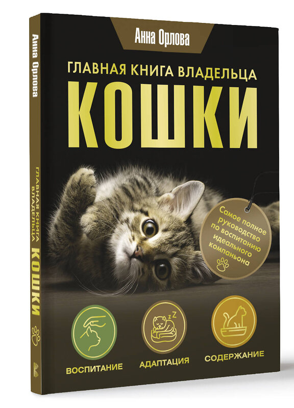 АСТ Анна Орлова "Главная книга владельца кошки" 428493 978-5-17-159535-7 