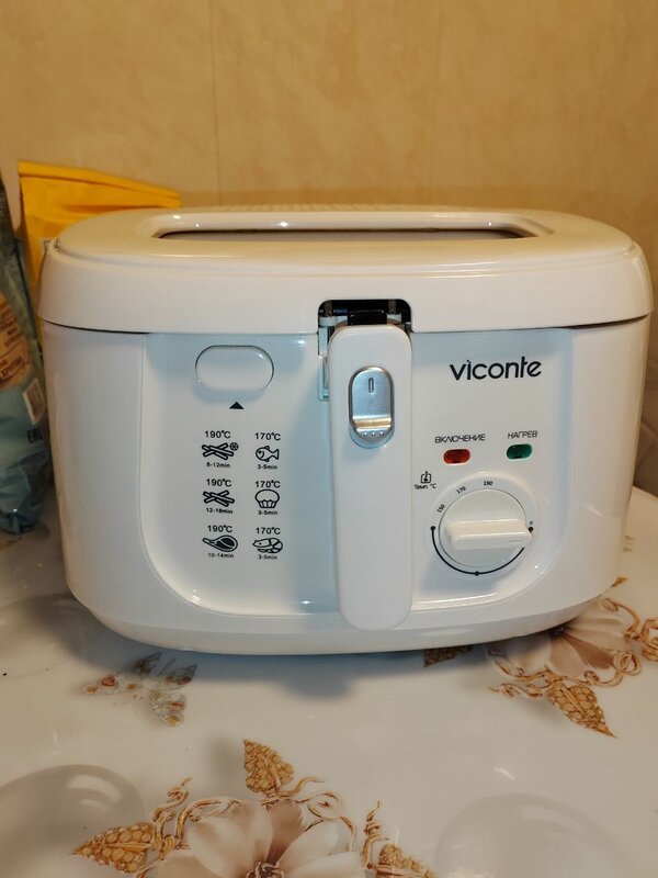 Viconte Фритюрница 430310 VC-610 белая белый