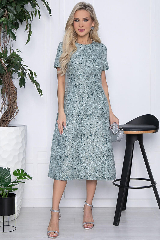 LT Collection Платье 430466 П10374 зелёный