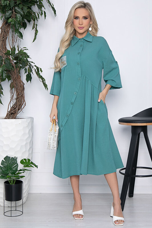 LT Collection Платье 430480 П10541 малахит